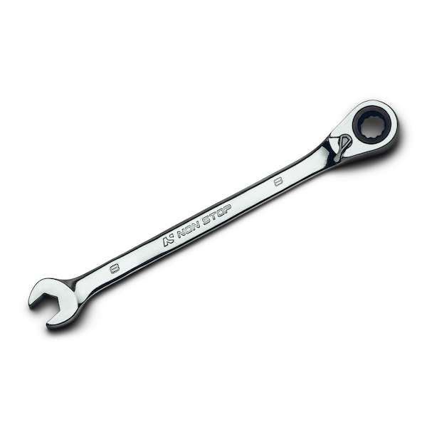 Non Stop Auto Tools 8mm Ultrafine 90Tooth Reversible Ratcheting Combination Wrench NS71008 - main